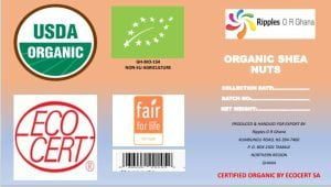Ripples USA Partnership With UNDP Ghana - Seed Funding Provided For Shea Butter Fair Trade And Organic Certification